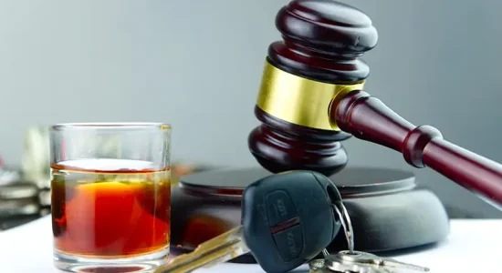 Gavel, alcohol, keys; Lori Beck Law Office defends DUI/DWAI charges in Denver